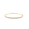 18k Yellow Gold Diamond Bangle