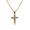 14k Gold Crucifix 