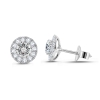 Diamond Halo Studs