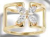Mariposa Ring with Diamonds