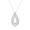 Open Multi-Shape Diamond Pendant